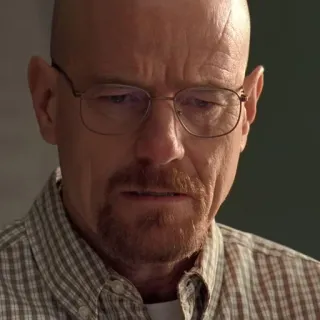 🧪 Walter White Breaking Bad walter white, breaking bad, tv series, bryan cranston, teacher, meth, heisenberg telegram sticker