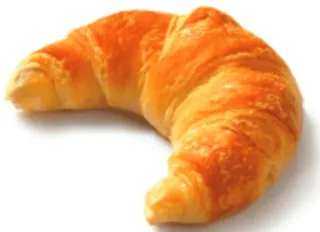 🥐 ครัวซองต์, ขนมอบ, ขนมปัง, อาหาร, เบเกอรี่, อาหารเช้า, ขนมปังอบ telegram sticker
