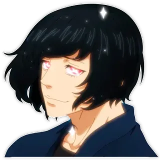 🤩 anime, sticker, manga, character, animation telegram sticker