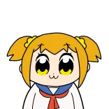 ๐ Popuko Pop Team Epic anime, manga, popuko, pop team epic, sticker, japanese, character telegram sticker