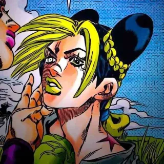 🧃 Jolyne Cujoh JoJo's Bizarre Adventure Jolyne Cujoh, JoJo's Bizarre Adventure, Anime, Manga, Karakter, Ilustrasi telegram sticker