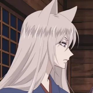🦊 Tomoe Kamisama Kiss anime, fox, kitsune, manga, ears telegram sticker
