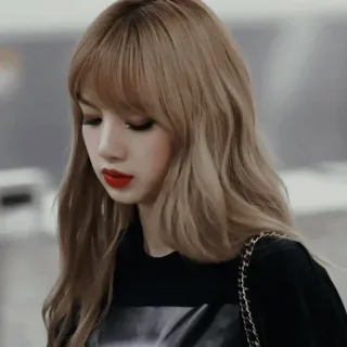 🌸 Lisa femme, personne, portrait, célébrité, kpop, idole, lisa telegram sticker