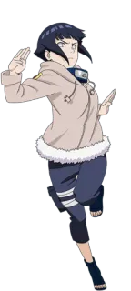 😤 Hinata Hyuga Naruto 애니메이션, 만화, 캐릭터, 히나타, 휴가, 나루토 telegram sticker
