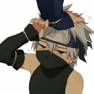 😁 Kakashi Naruto anime, kakashi, naruto, ninja, manga telegram sticker