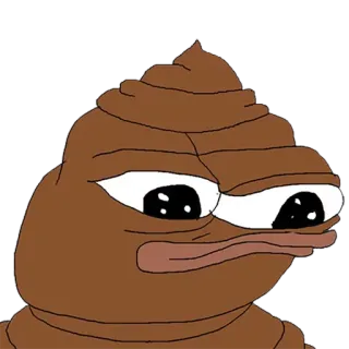 💩 Pepe the Frog meme, frog, internet, pepe, sticker telegram sticker