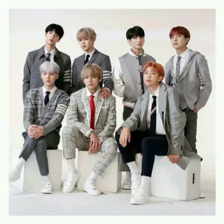 😍 gruppo, uomini, kpop, completi, moda, celebrità telegram sticker