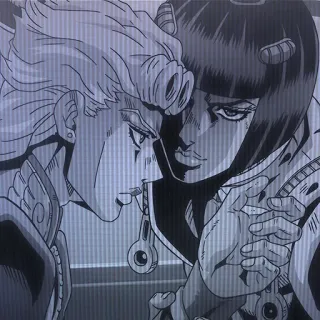 🫥 Jojo's Bizarre Adventure Anime, Manga, Jojo, Jojo's Bizarre Adventure telegram sticker