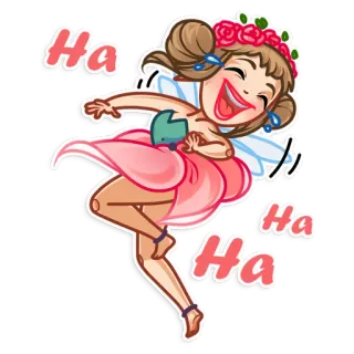 Fairy telegram stickers