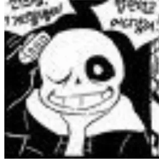 😄 Sans Undertale Sans, Undertale, squelette, dessin animé, jeu vidéo whatsapp sticker