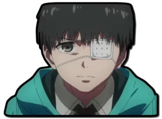 😠 Ken Kaneki Tokyo Ghoul Anime, Tokyo Ghoul, Ken Kaneki, Ghoul, Máscara, Personaje de anime telegram sticker