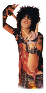🤘 Nikki Sixx Rock, Muzikant, Jaren 80, Hair Metal, Mötley Crüe telegram sticker