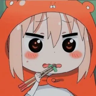 🥤 Anime, Mignon, Personnage, Dessin animé, Kawaii, Drôle telegram sticker