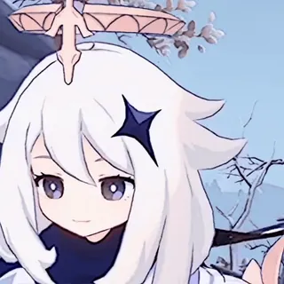 🍥 Paimon Genshin Impact 动漫, 游戏, 可爱, 派蒙, 原神 whatsapp sticker