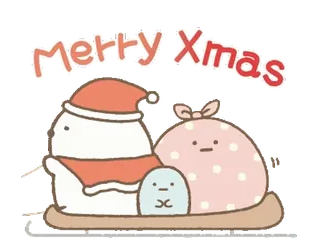 Sumikko Gurashi Winter Stickers whatsapp stickers