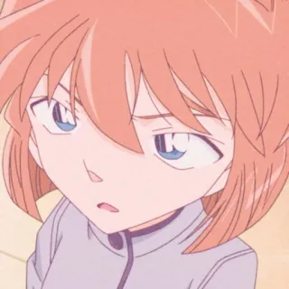 🌷 Ran Mori Detective Conan Ran Mori, Detective Conan, anime, manga, character, japanese, cartoon telegram sticker