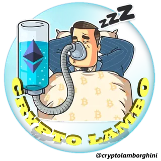 🙈 CRYPTO LAMEO cripto, bitcoin, ethereum, durmiendo, aburrido whatsapp sticker