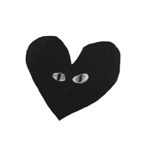 🖤 кот, глаза, животное, темный, черный whatsapp sticker