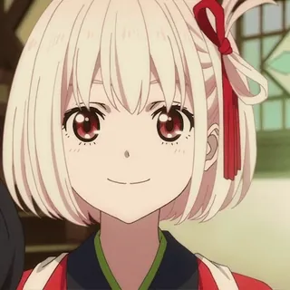 ☺️ 动漫, 可爱, 女孩, 角色, 微笑 telegram sticker