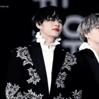 ▫️ V K-pop, BTS, piosenkarz, idol, celebryta, muzyka telegram sticker