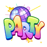 🕺 PARTY Party, Feier, Disco, Spaß whatsapp sticker