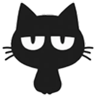 Shadow Cat (@ShoutoEmoji) telegram emojis 😐