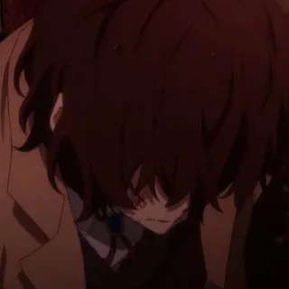 🍩 Dazai Osamu Bungo Stray Dogs Anime, Dazai, Bungo Stray Dogs, Osamu Dazai, Karakter telegram sticker