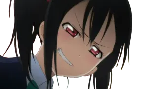 😈 Nico Yazawa Love Live! Anime, Ragazza, Sorriso, Espressione, Carino telegram sticker