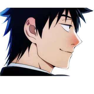 😊 Аниме, Манга, Персонаж, Мужской, Портрет, Профиль telegram sticker