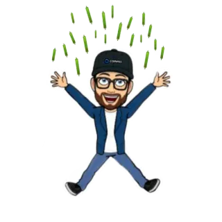 📈 Bitmoji, celebración, alegría, dinero, finanzas, éxito whatsapp sticker