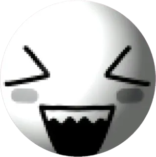 🤩 Emoji, Gesicht, Smiley, Fröhlich, Lachend, Cartoon telegram sticker