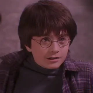 🦁 Harry Potter harry potter, daniel radcliffe, mago, magia, hechicero, niño mago, película, personaje whatsapp sticker