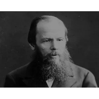 😐 Dostoevsky писатель, автор, портрет, Достоевский, историческая личность, русский, литература telegram sticker