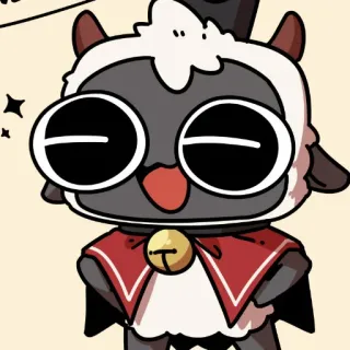 😃 The Lamb Cult of the Lamb telegram sticker