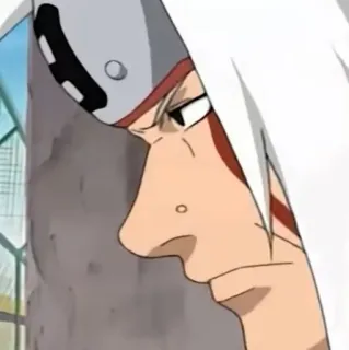 ☁️ Jiraiya Naruto Anime, Naruto, Jiraiya, Ninja, Sabio telegram sticker