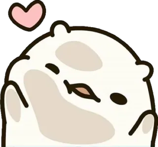 💕 animal, cute, love, kawaii, heart, adorable, pet, cartoon telegram sticker