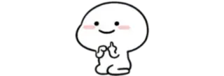 ✨ adesivo, cartone animato, dito medio, offensivo telegram sticker