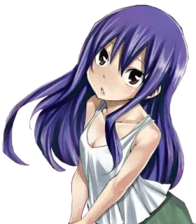 😶 Wendy Marvell Fairy Tail Anime, Manga, Fairy Tail, Wendy Marvell, Charakter, Mädchen telegram sticker