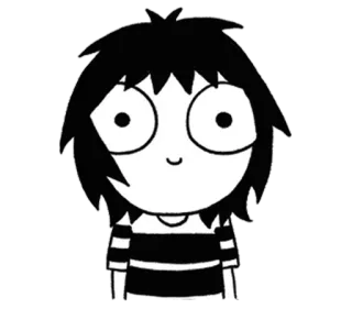 Sarah Andersen (@Mehrdwd) telegram stickers