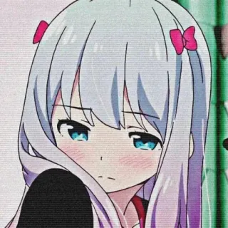 😳 Anime, Cartoon, Mädchen, Süß, Manga telegram sticker