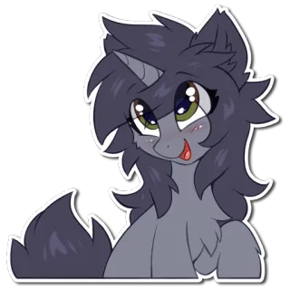 ☺️ ポニー, アニメ, 可愛い, キャラクター, イラスト, 漫画 telegram sticker