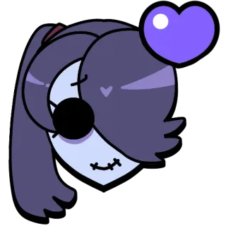 🥰 Cartoon, Personage, Hart, Schattig, Sticker telegram sticker