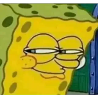 😏 Spongebob Squarepants spongebob, kartun, lucu, meme whatsapp sticker