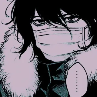 ♾ Anime, Manga, Ritratto, Maschera, Persona whatsapp sticker