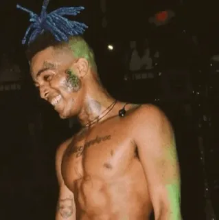 🖤 XXXTentacion rapper, muziek, XXXTentacion, muzikant telegram sticker