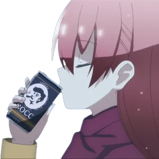 ☕️ COFFEE cà phê, nước uống, anime, lon, thức uống telegram sticker