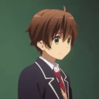 🍫 Anime, Personaje, Lindo, Chico, Estudiante, Uniforme escolar telegram sticker