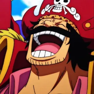 🚭 Gol D. Roger One Piece อนิเมะ, โจรสลัด, กัปตัน, วันพีซ, โกล ดี โรเจอร์ telegram sticker