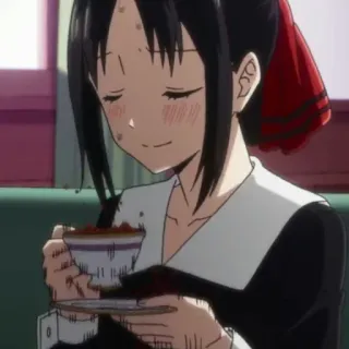 😰 Kaguya Shinomiya Kaguya-sama: Love Is War Аниме, Кагуя-сама, Кагуя Синомия, Милый, Девушка, Манга telegram sticker