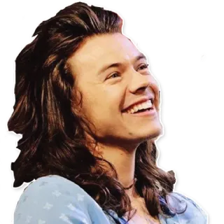 😀 Harry Styles Harry Styles, chanteur, célébrité, sourire, One Direction telegram sticker
